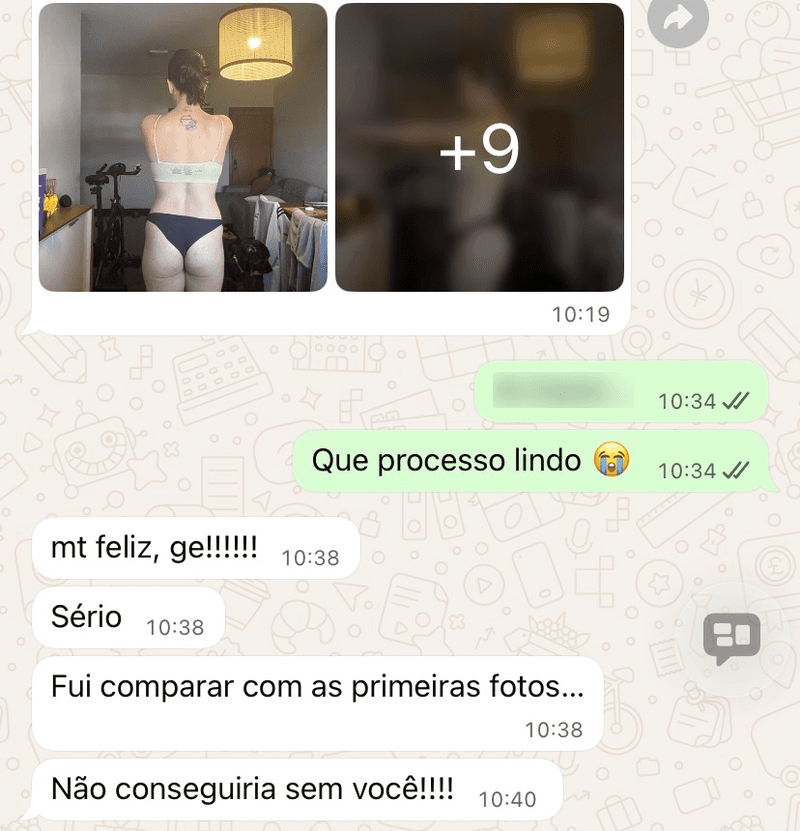 Depoimento de paciente
