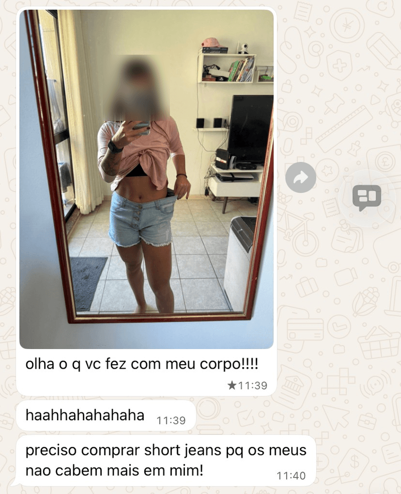 Depoimento de paciente