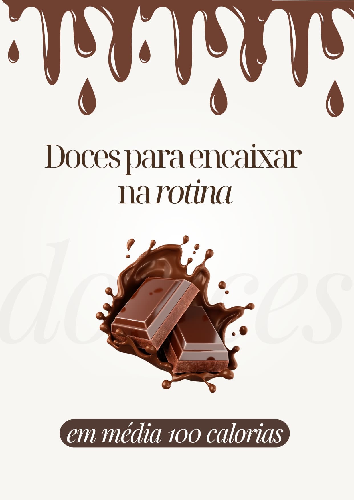 Doces Até 100kcal